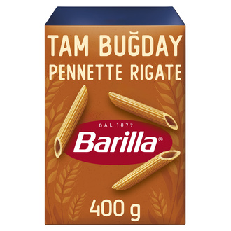 Barilla Tam Buğday Kalem Makarna (Integrale Pennette Rigate) 400 g