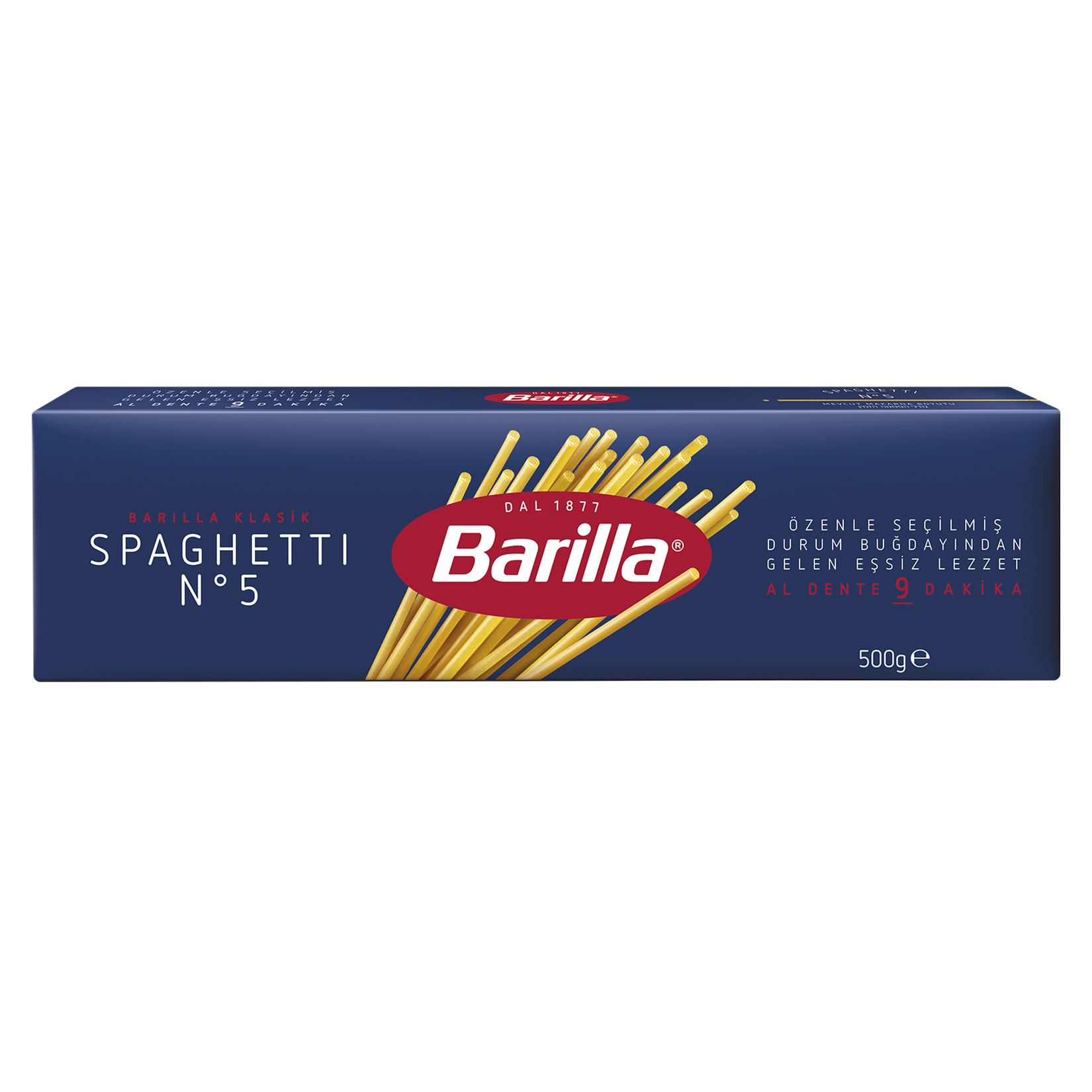 Barilla Spagetti (Spaghetti) Makarna No.5 500 G - Görsel 2