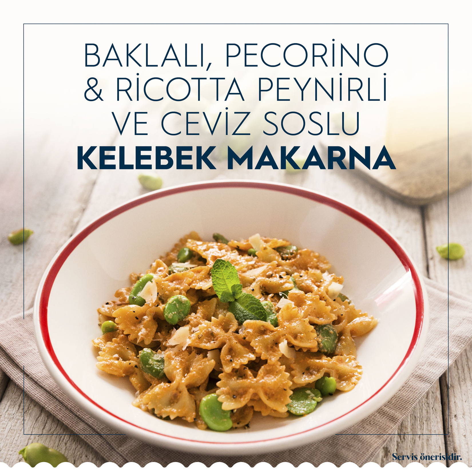 Barilla Kelebek (Farfalle) Makarna 500 G - Görsel 6
