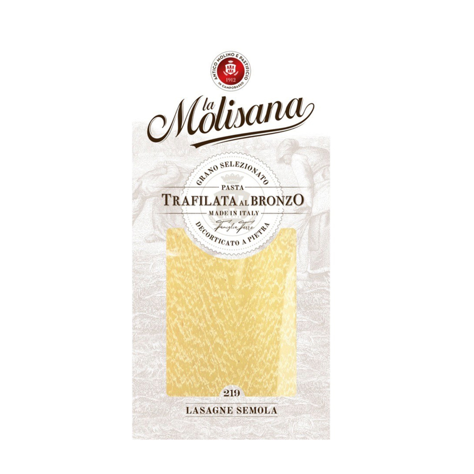 La Molisana Lasagne Semola N219 Sade Lazanya 500 G