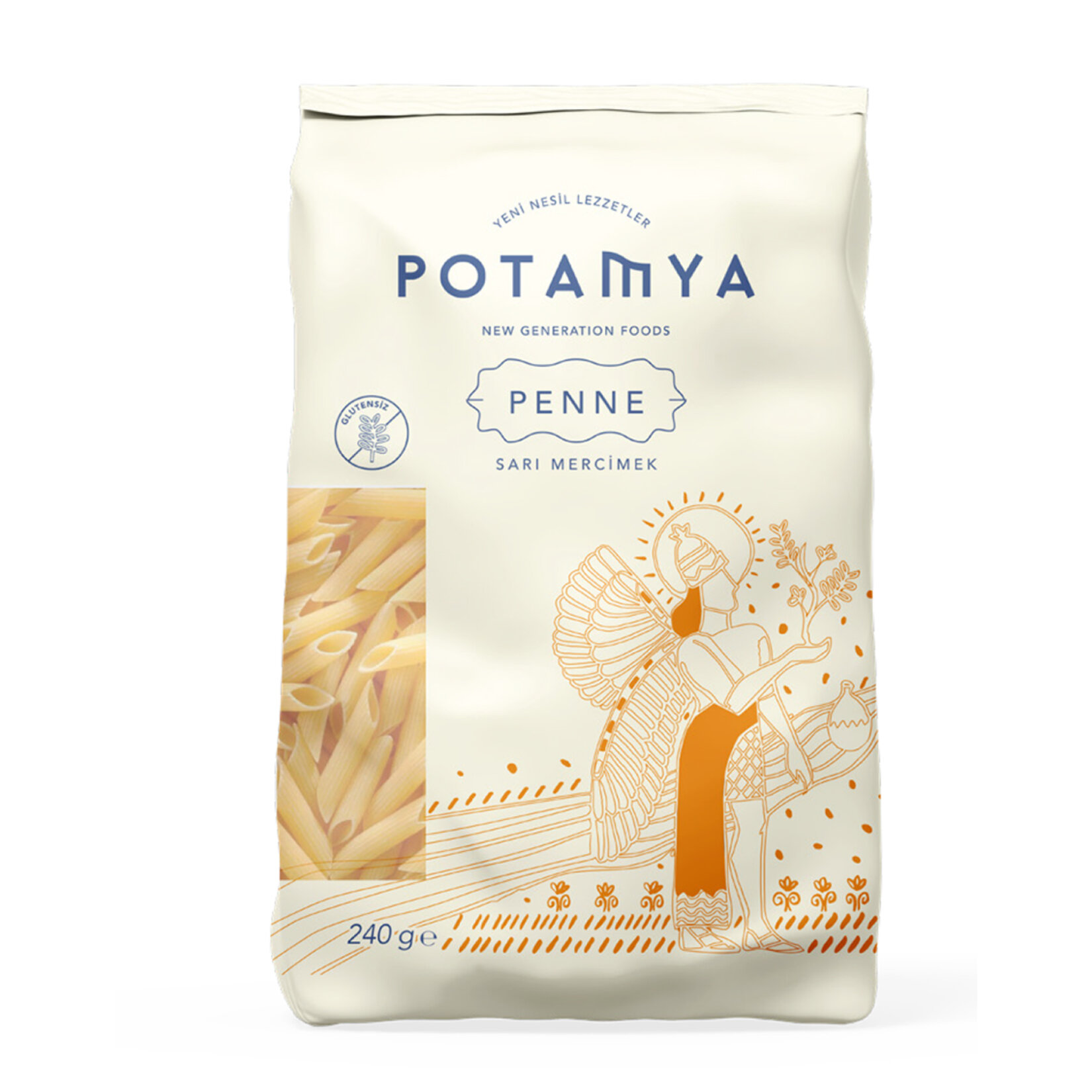 Potamya Sarı Mercimek Penne 240 G
