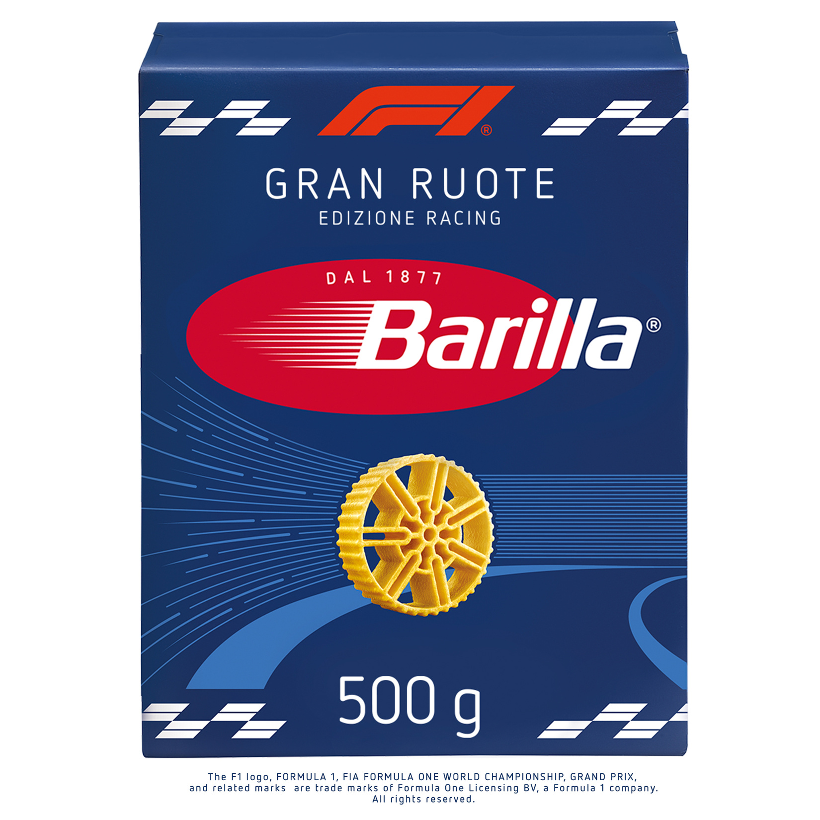 Barilla F1 Gran Ruote Özel Seri Makarna 500 G - Görsel 1
