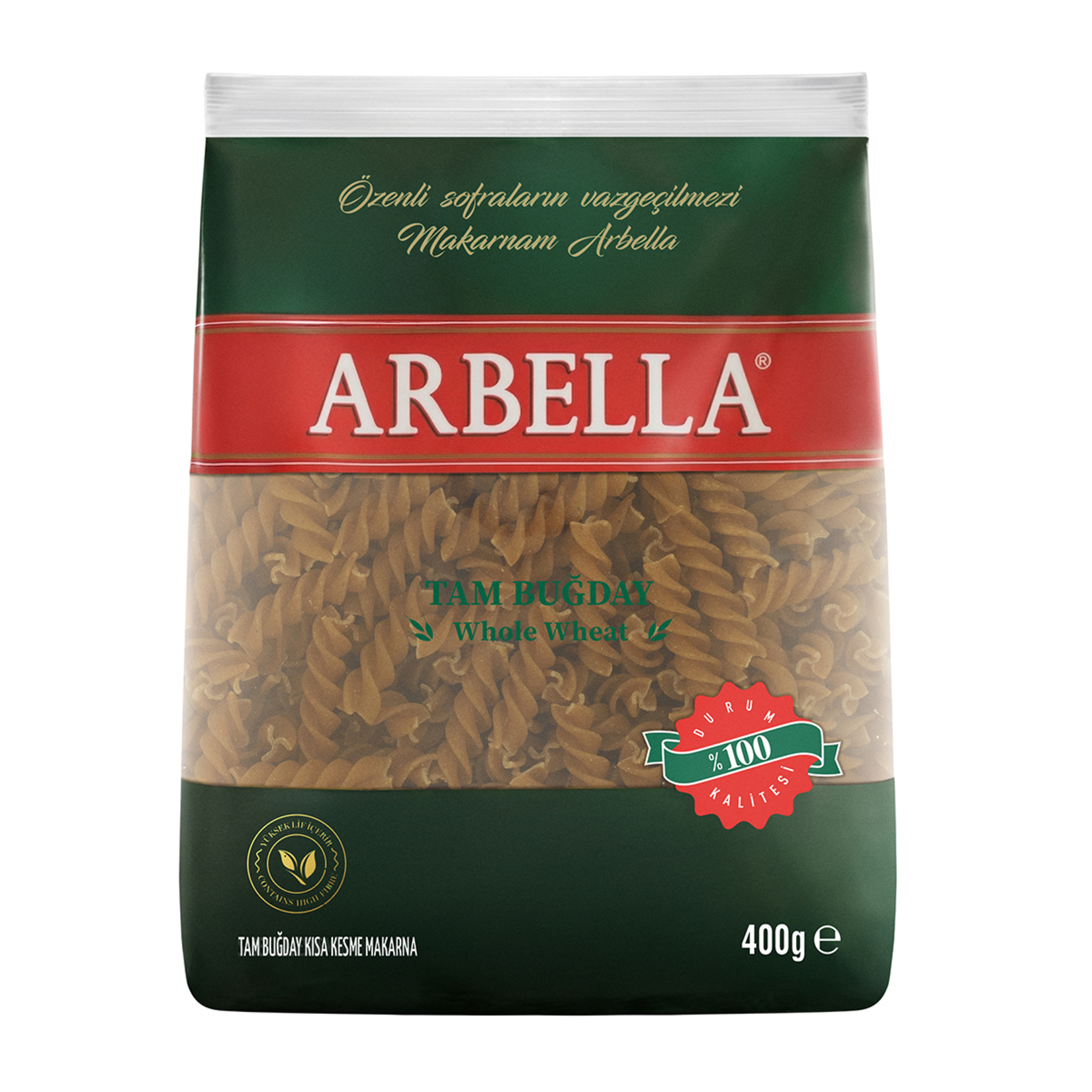 Arbella Tam Buğday Burgu 400 G