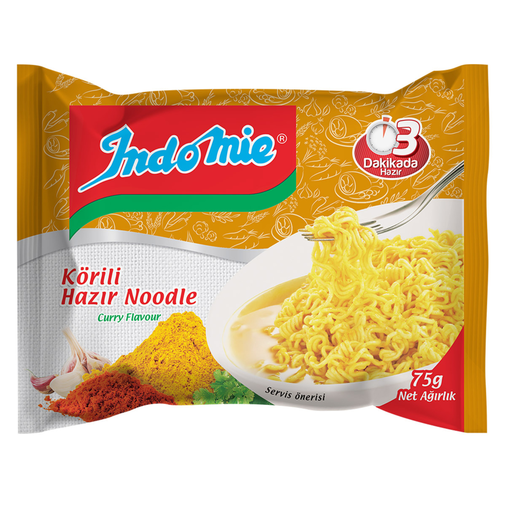 Indomie Köri Noodle 75 G