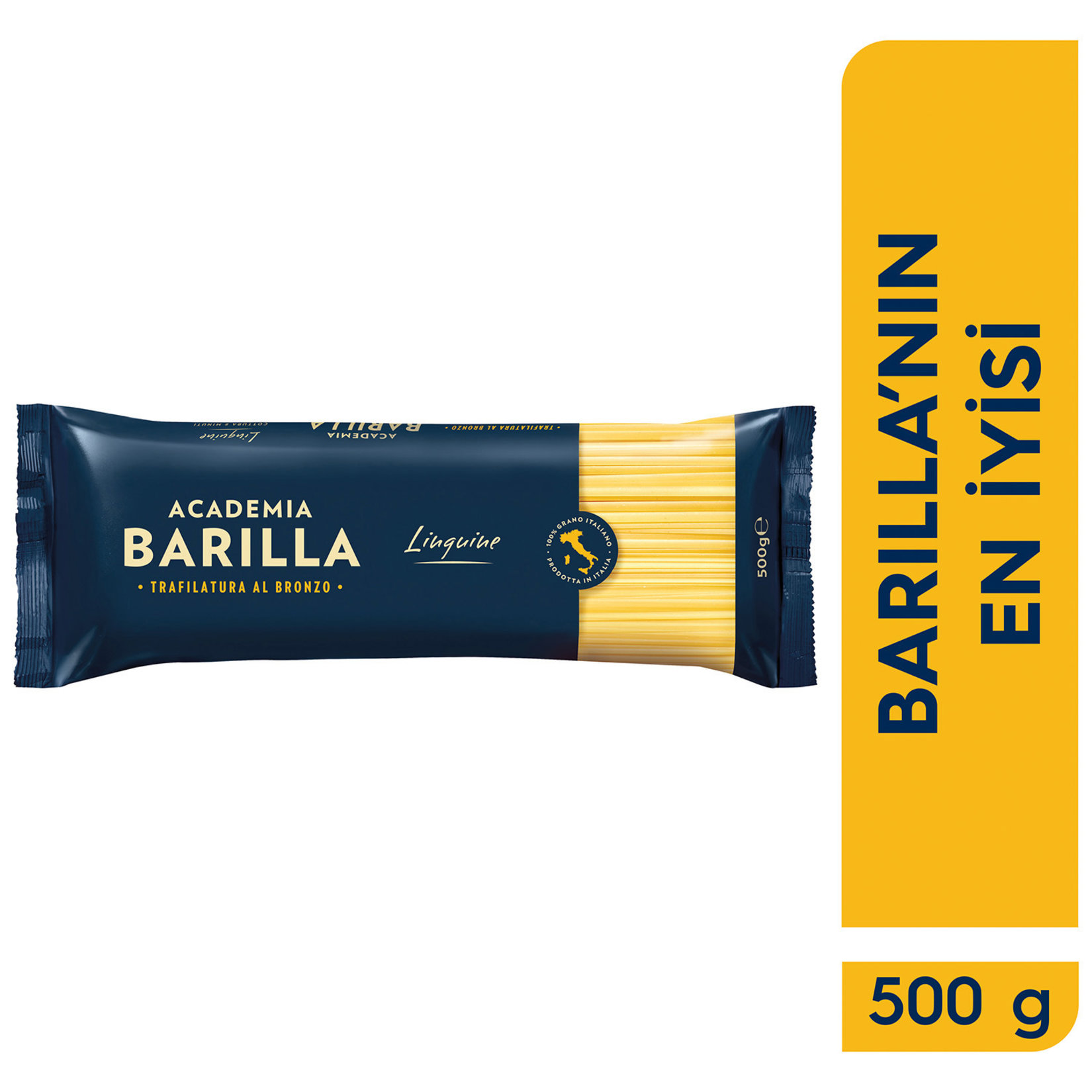 Barilla Academia Linguine Yassı Spagetti 500 G