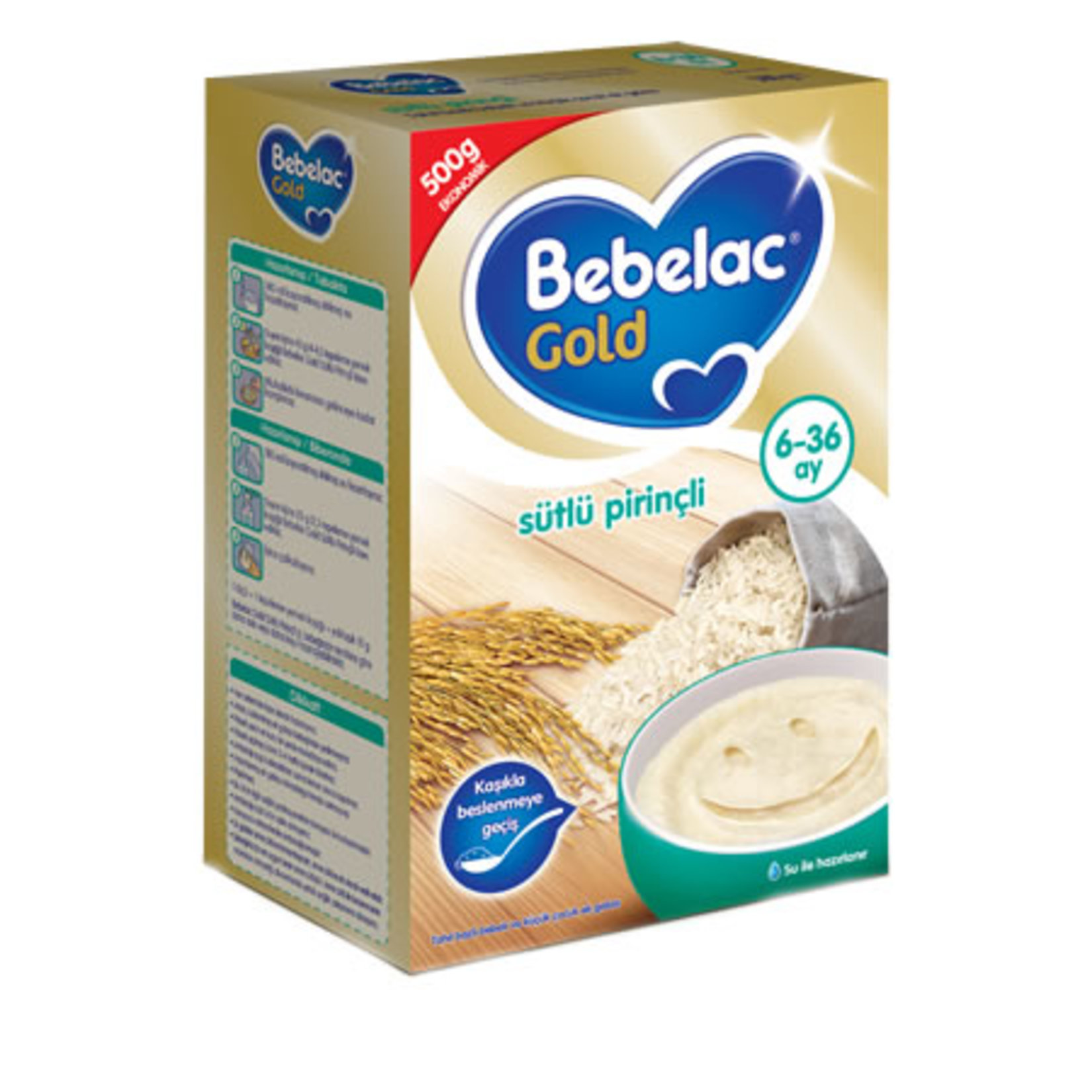 Bebelac Sütlü Pirinçli 500 G