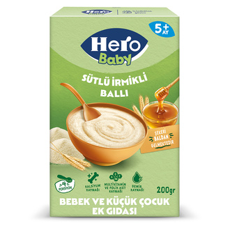 Hero Baby Sütlü Ballı İrmikli Ek Besin 400 G