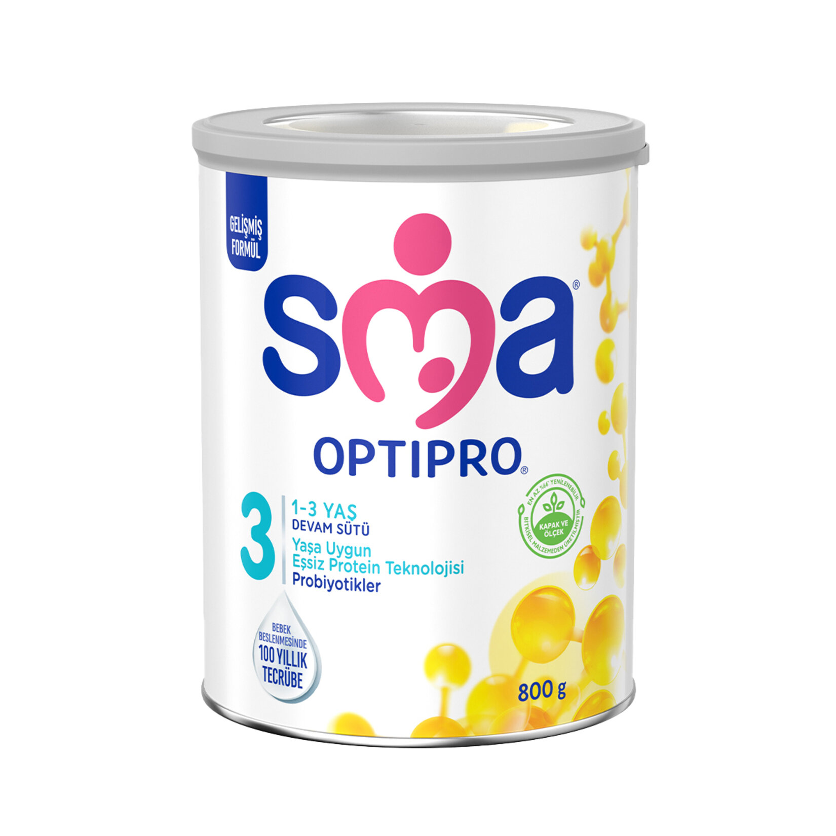 SMA® OPTIPRO® 3 1-3 Yaş Devam Sütü 800 G