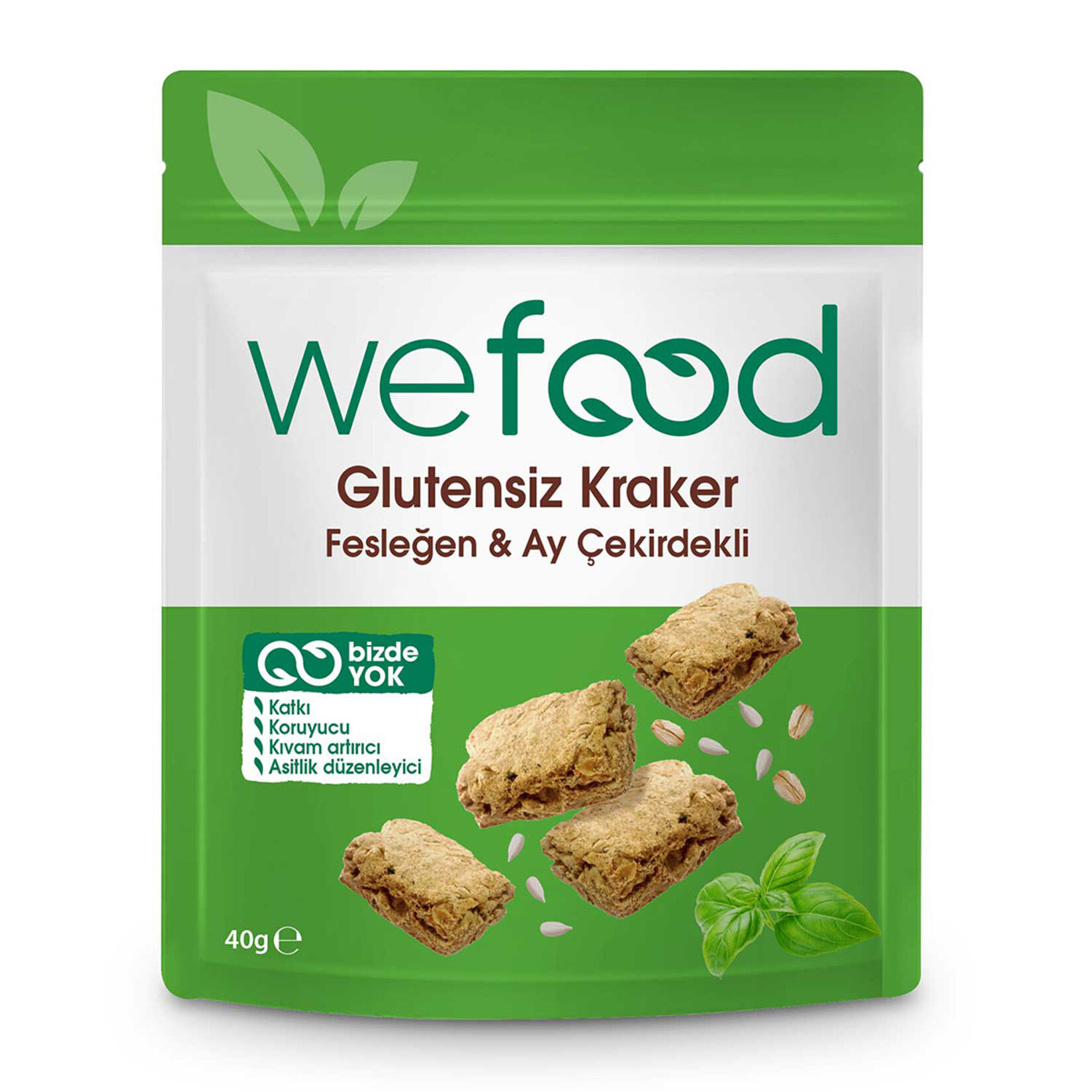 Wefood Fesleğenli Kraker 40 G