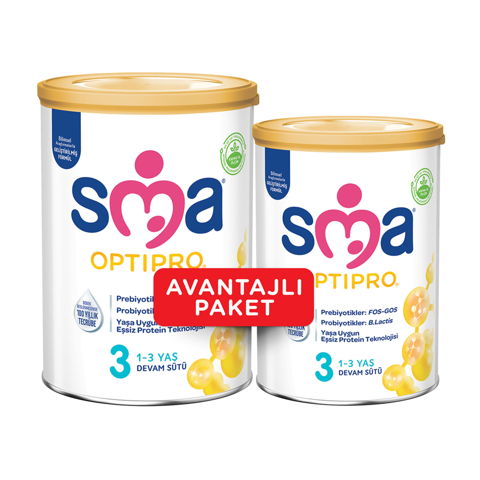 Sma Optipro 3 Devam Sütü 800 + 400 G