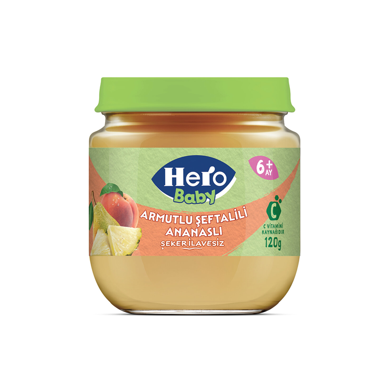 Hero Baby Armut Ananas Şeftali 120 G - Görsel 2