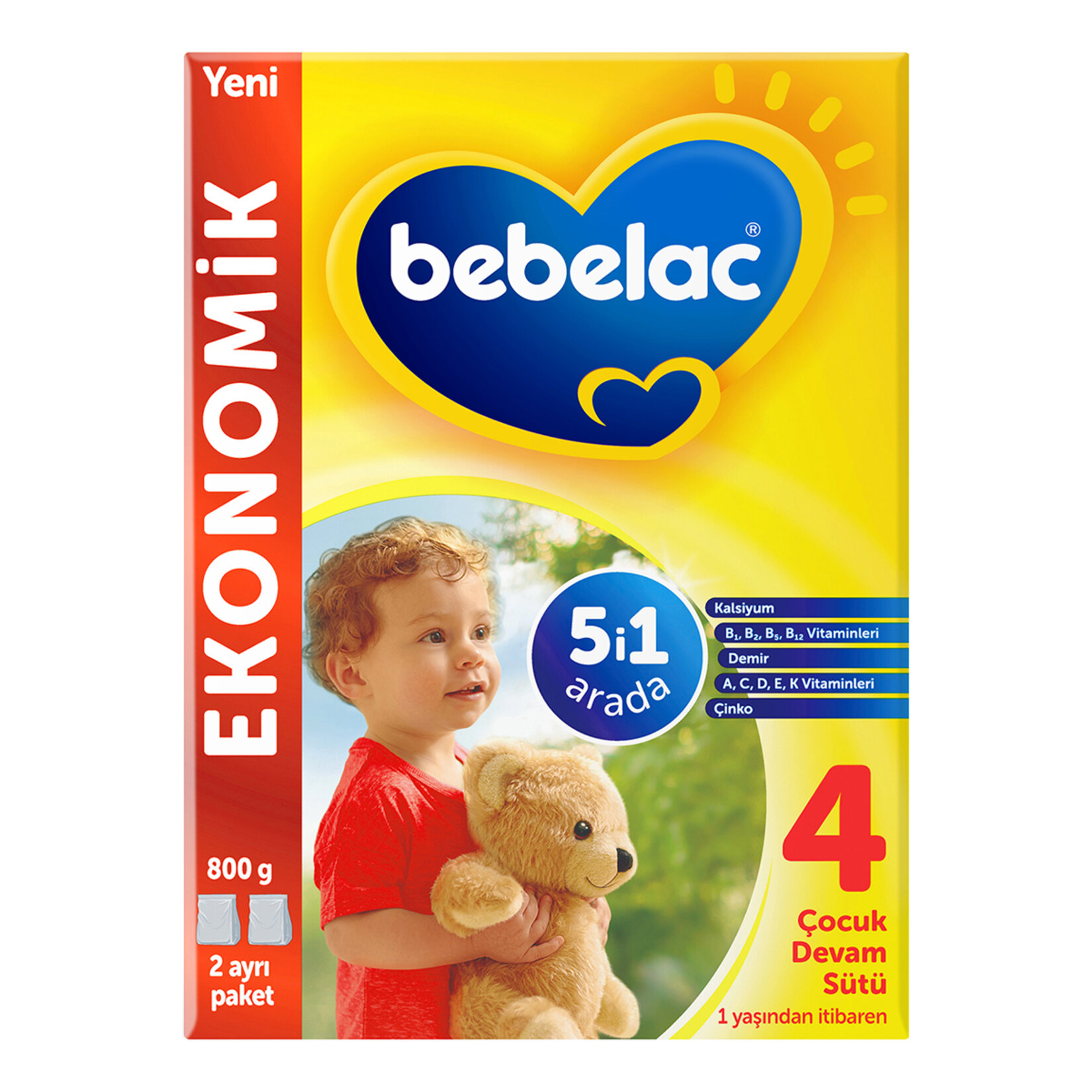 Bebelac Devam Sütü 4 800 G - Görsel 1