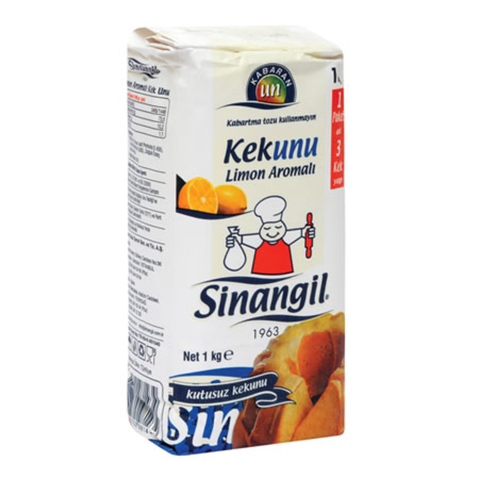 Sinangil Kekun Limon Aromalı 1 Kg
