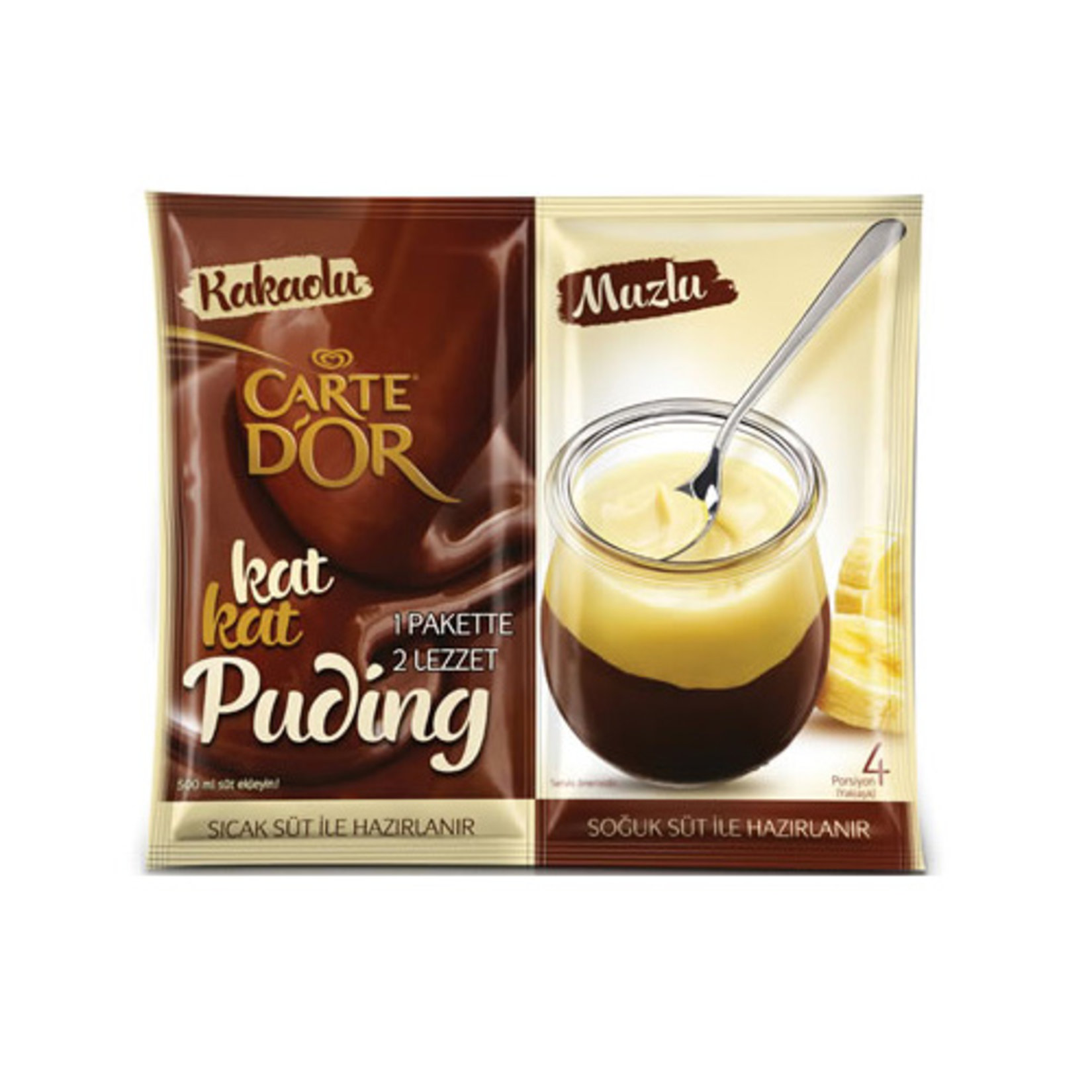 Carte D'or Kat Kat Puding Kakao Muz 102 G