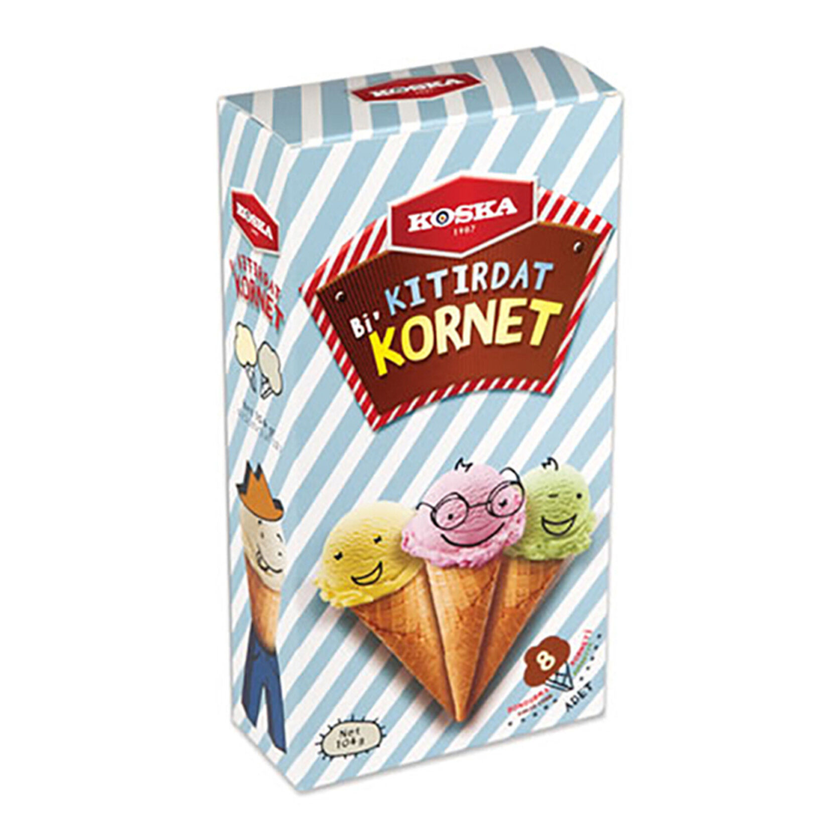 Koska Kornet 8'li 104 G