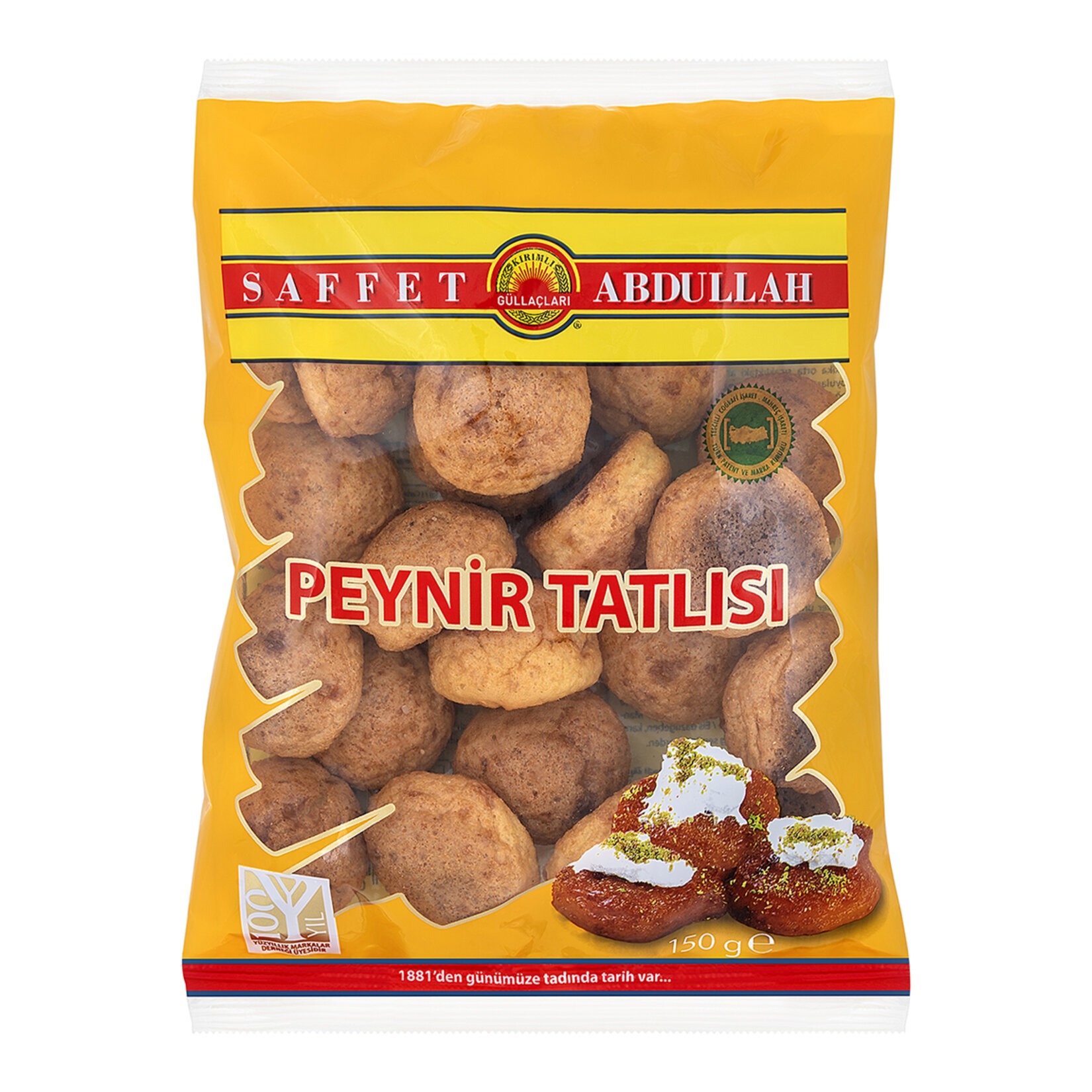 Saffet Abdullah Peynir Tatlısı Kalite 150 G