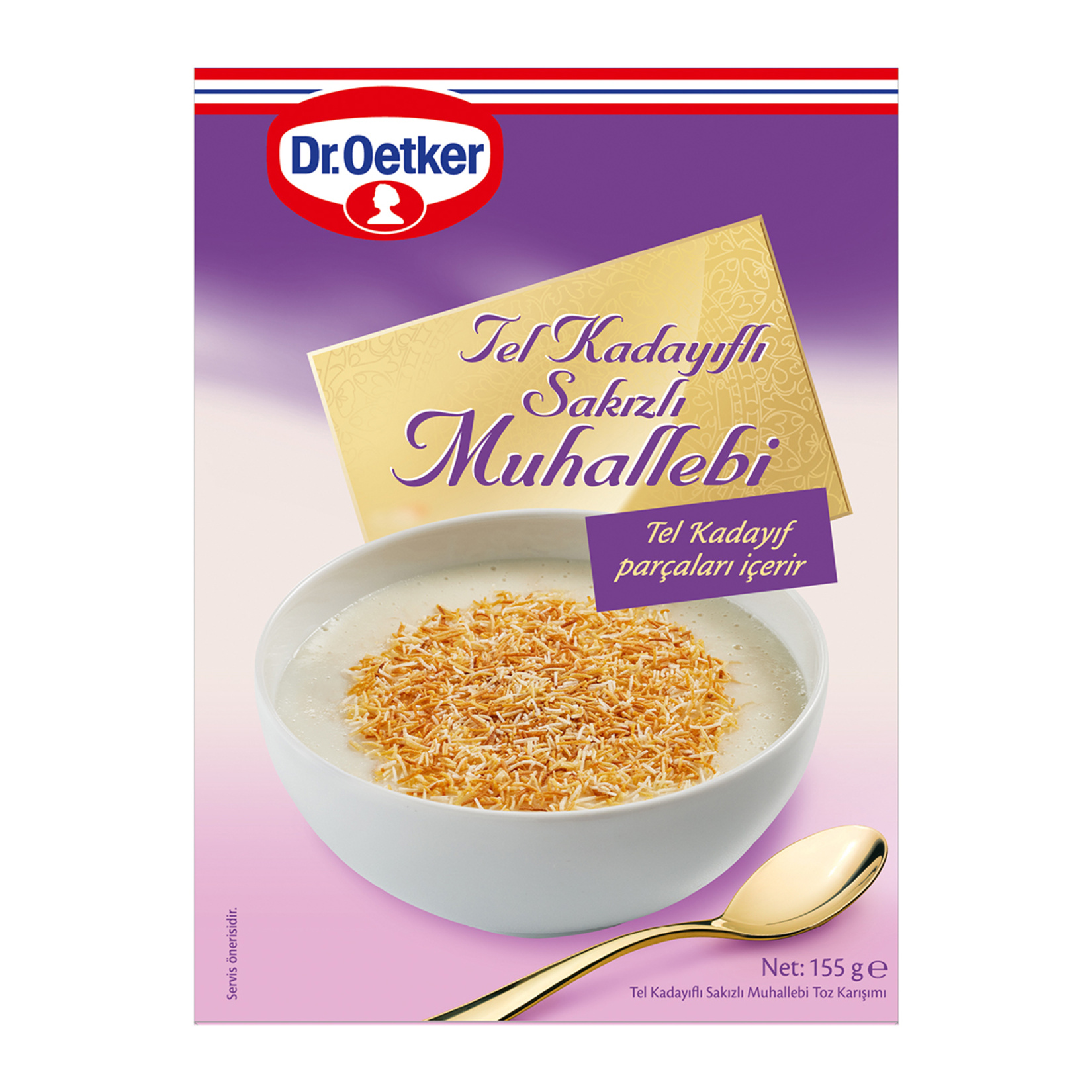 Dr.Oetker Tel Kadayıflı Sakızlı Muhallebi 155 G - Görsel 1