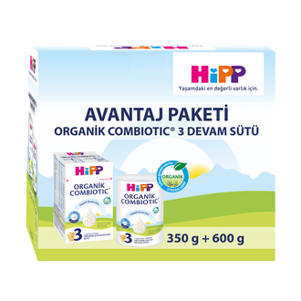 Hipp Organik Combiotic 3 Avantaj Paketi 600 G + 350 G