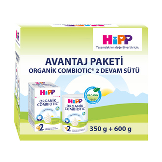 Hipp Organik Combiotic 2 Avantaj Paketi 600 G + 350 G