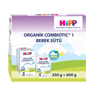 Hipp Organik Combiotic 1 Avantaj Paketi 600 G + 350 G