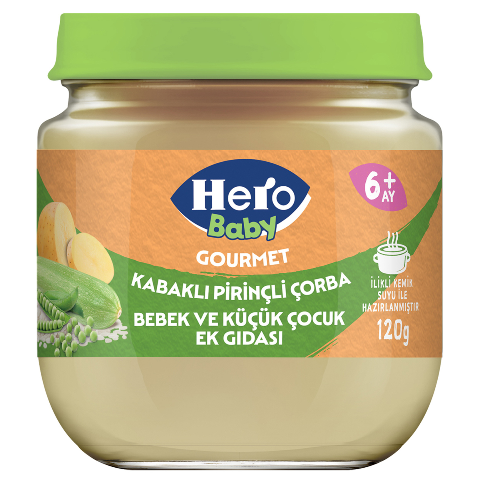 Hero Baby Gourmet Kabaklı Pirinçli Çorba 120 G