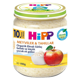 Hipp Organik Elmalı Sütlaç 190 g