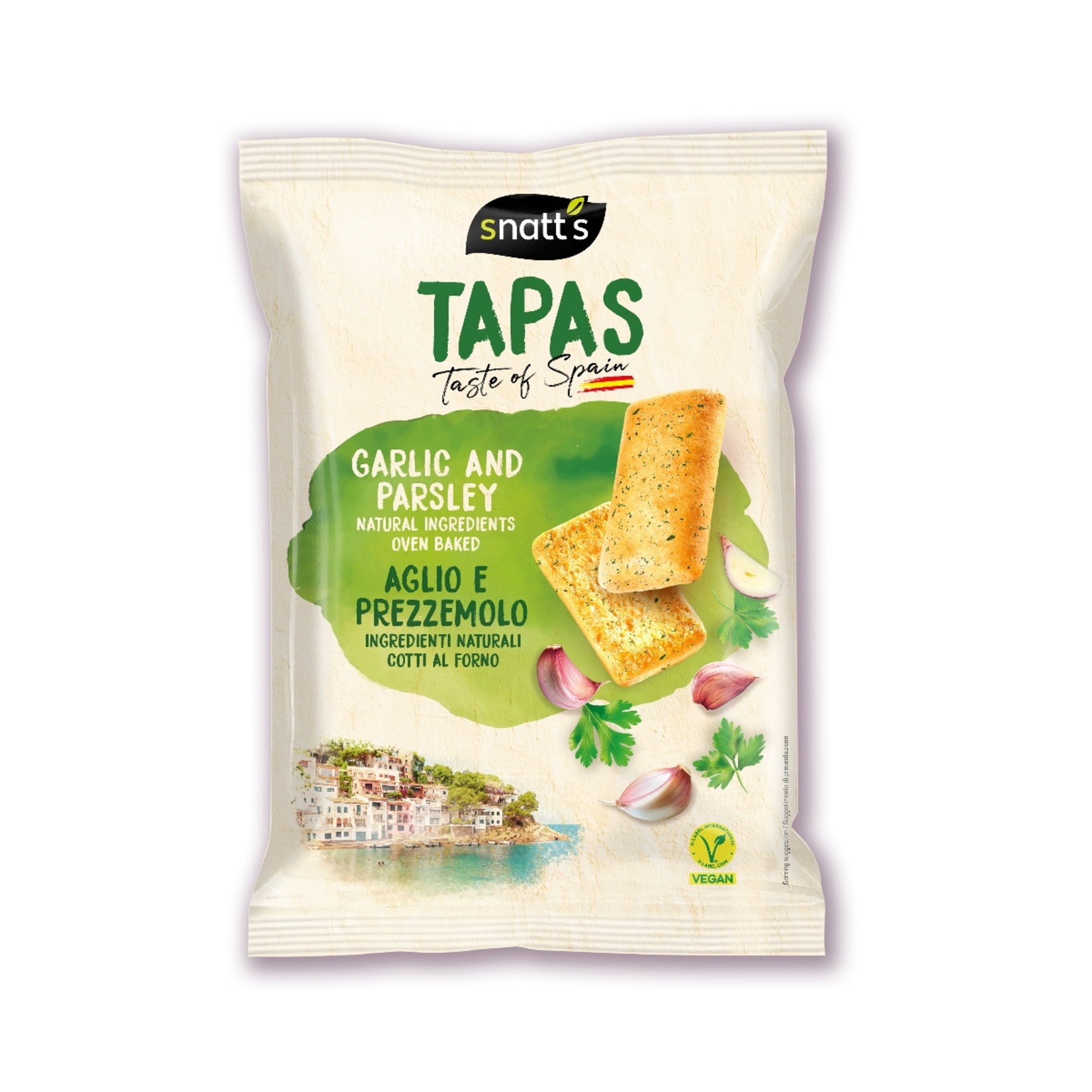 Snatt's Tapas Sarımsak Maydanoz Atıştırmalık 120 G