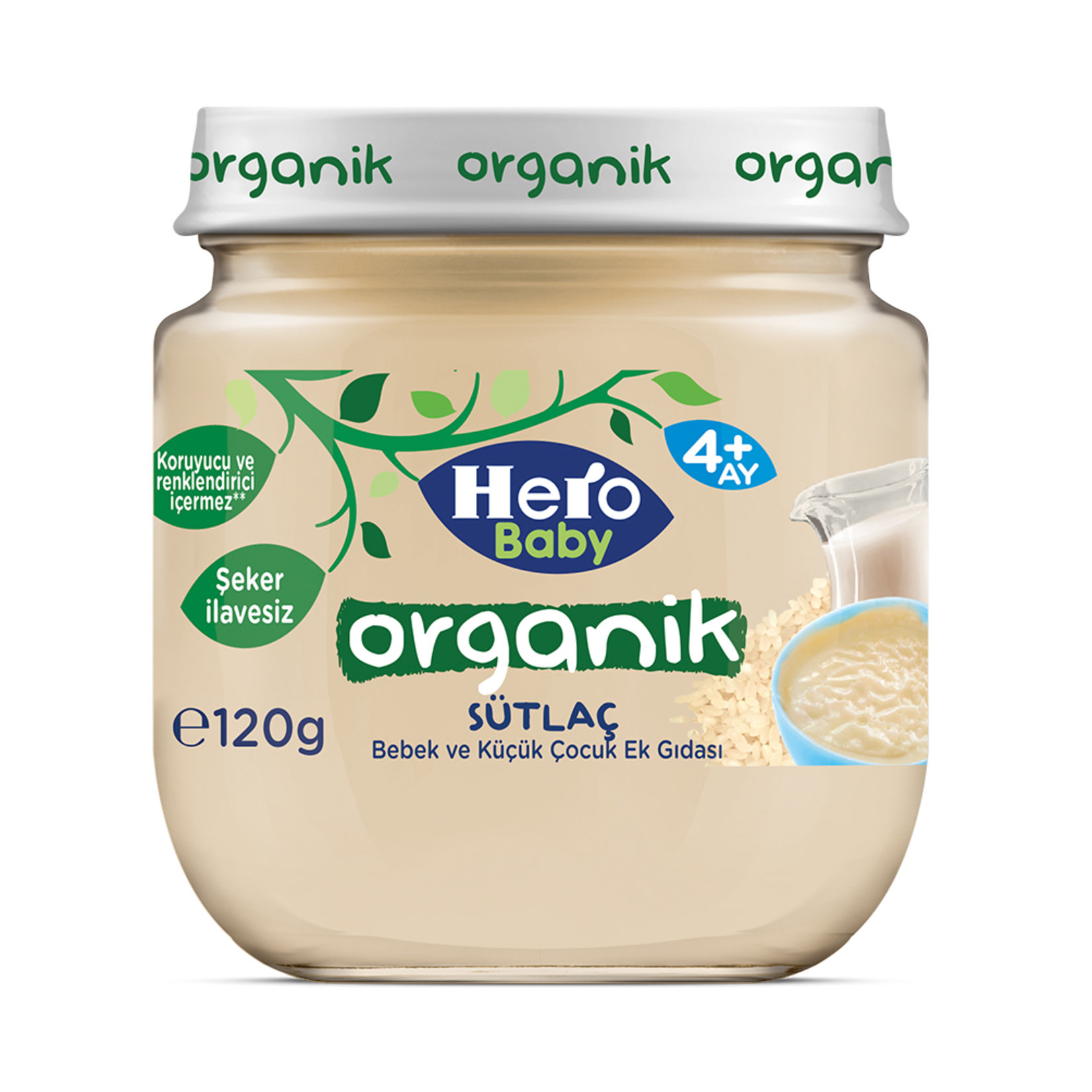 Hero Baby Organik Sütlaç 120 G