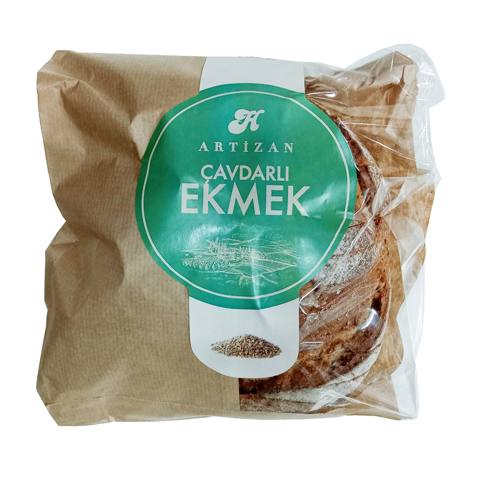 Hamurdan Ekşi Mayalı Çavdarlı Ekmek 500 G