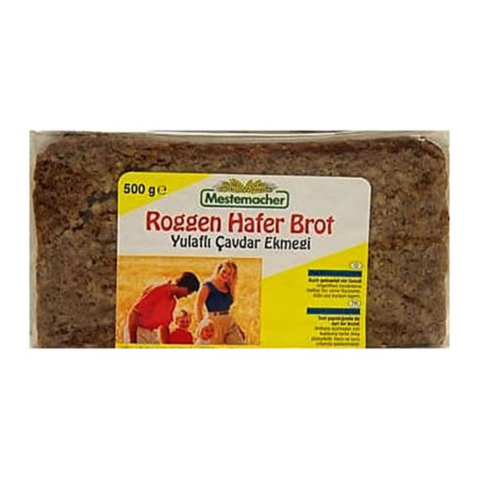 Roggen Hafer Brot Yulaflı Çavdar Ekmeği 500 G