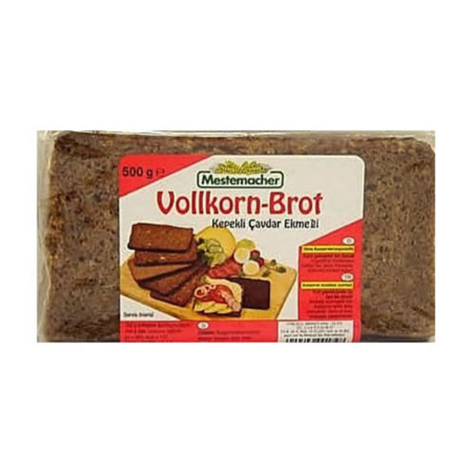 Volkorn - Brot Kepekli Çavdar Ekmeği 500 G