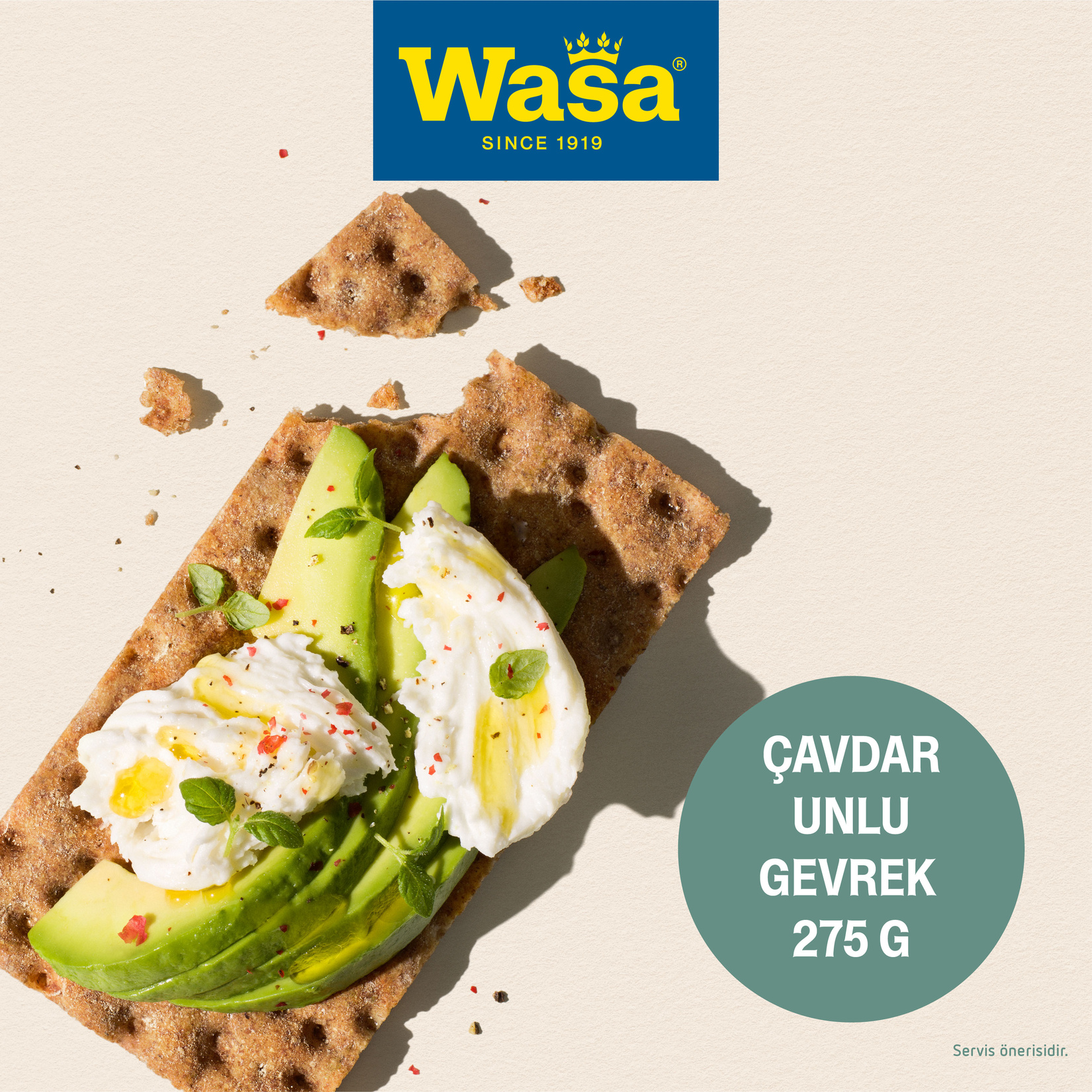 Wasa Sade Gevrek Ekmek (Crispbread Original) 275 G - Görsel 5