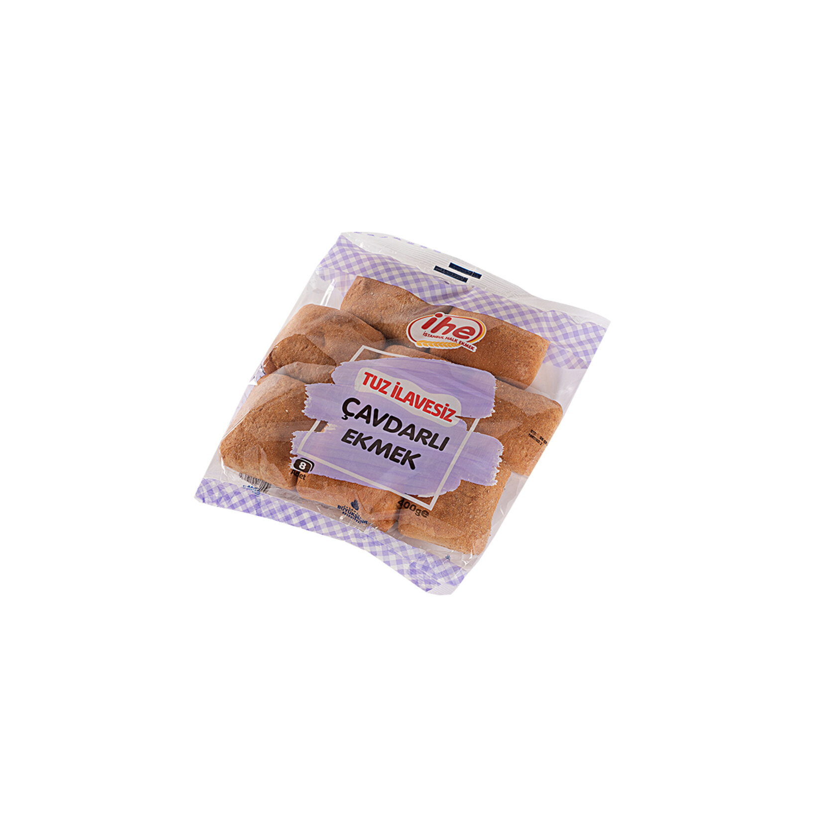 İhe Tuz İlave Edilmemiş Çavdarlı Ekmek 400 G