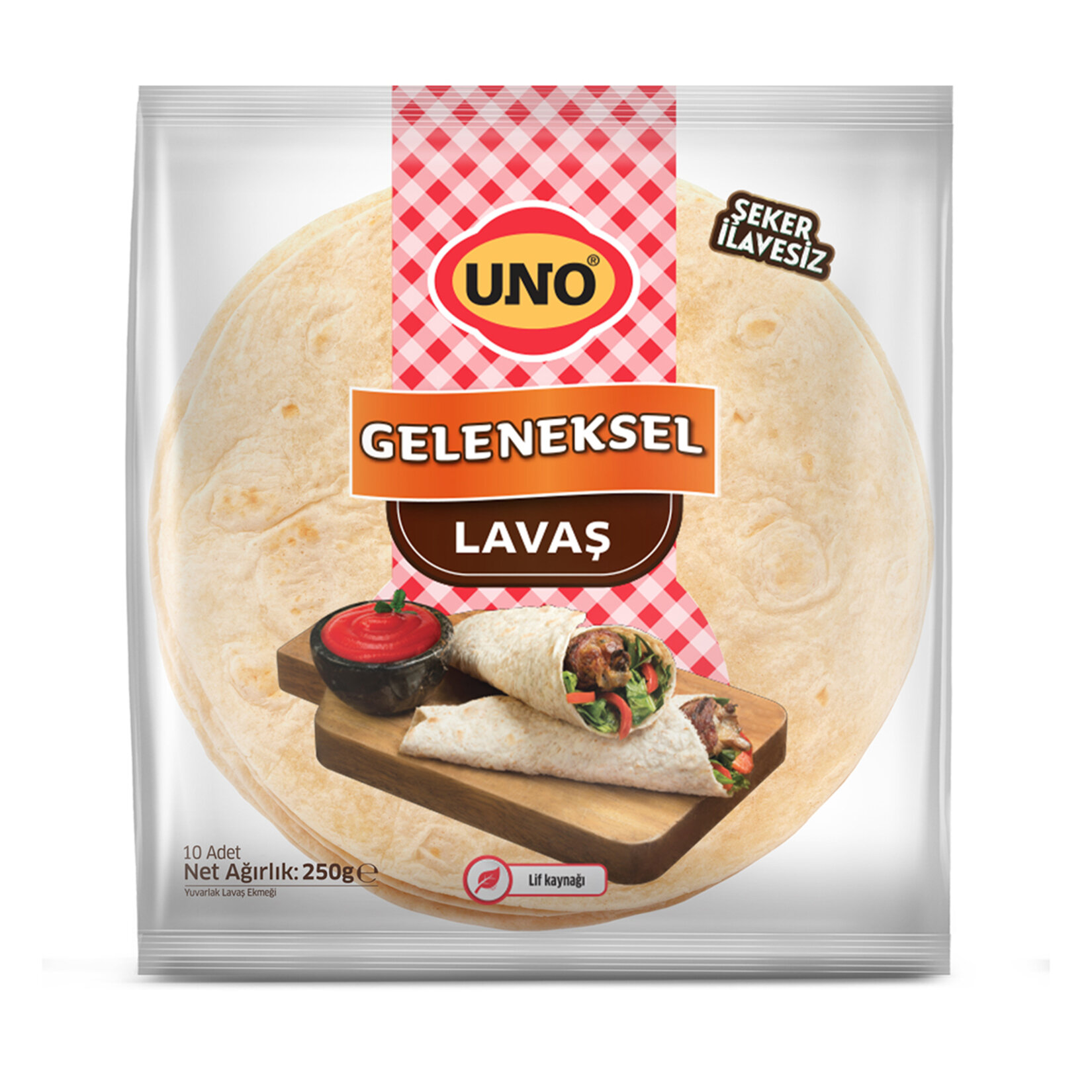Uno Geleneksel Lavaş 15 Cm 250 G - Görsel 1