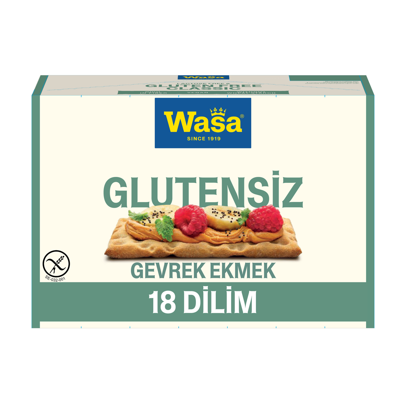 Wasa Glutensiz Gevrek Ekmek (Crispbread Gluten Free) 240 G - Görsel 1
