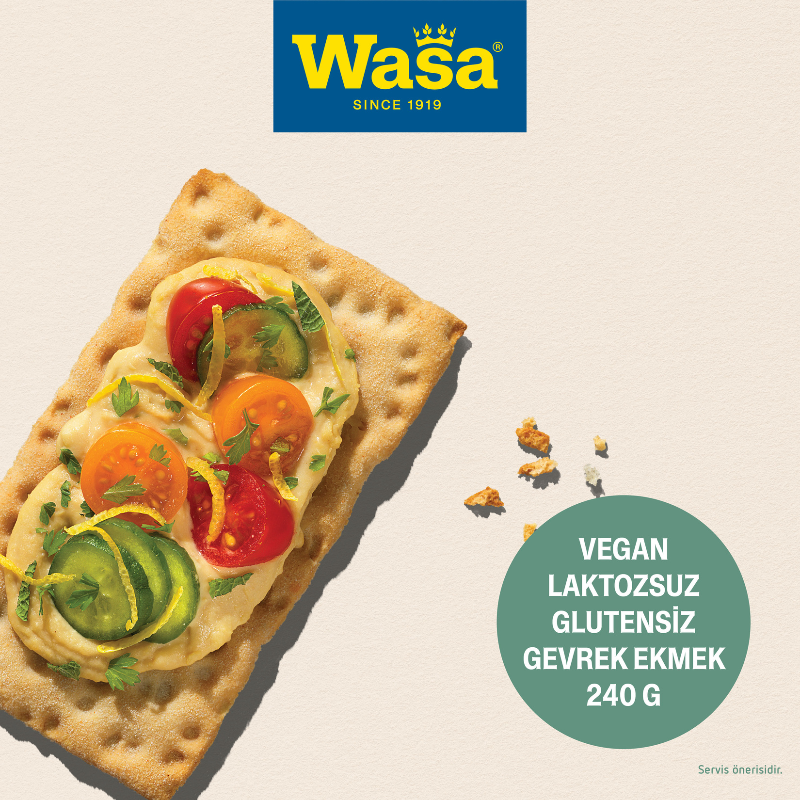 Wasa Glutensiz Gevrek Ekmek (Crispbread Gluten Free) 240 G - Görsel 5