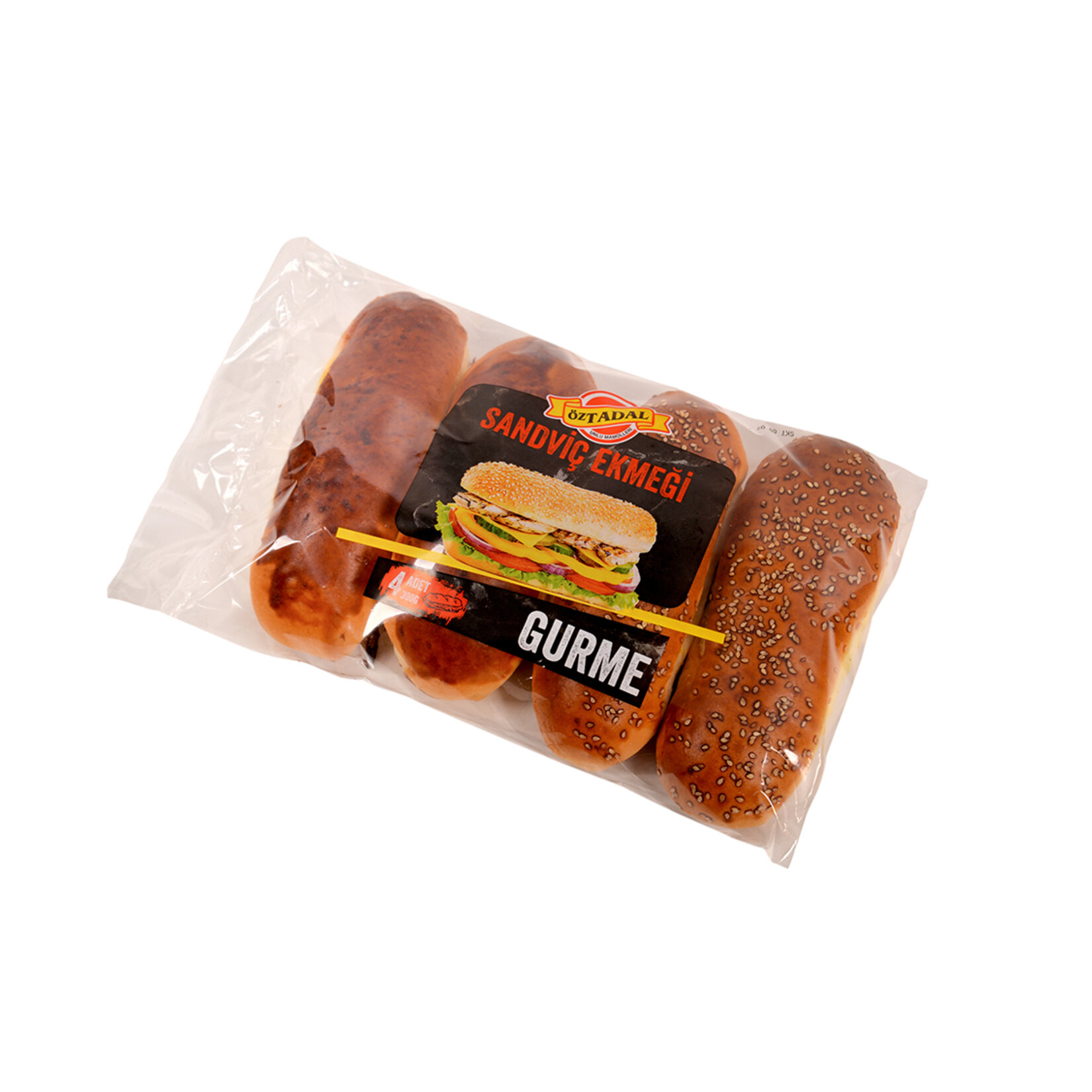 Öztadal Gurme Sandviç Ekmeği 4'lü 300 G
