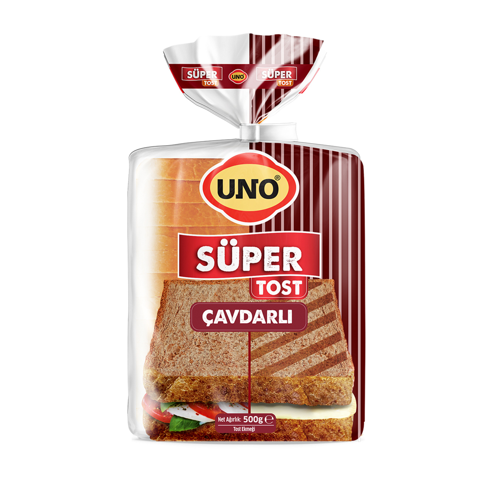 Uno Süper Tost Çavdar Ekmeği 500 G