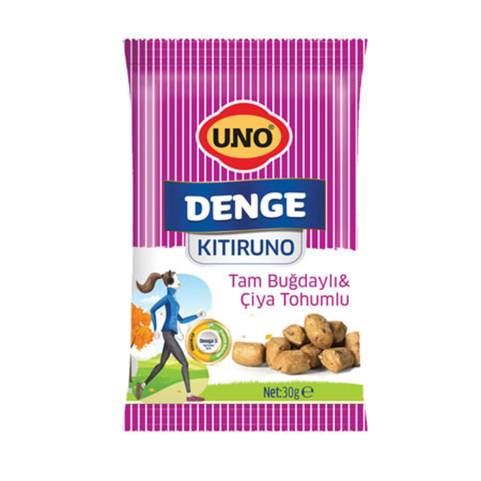 Kıtıruno Tam Buğday & Çiya Tohumlu 30 G
