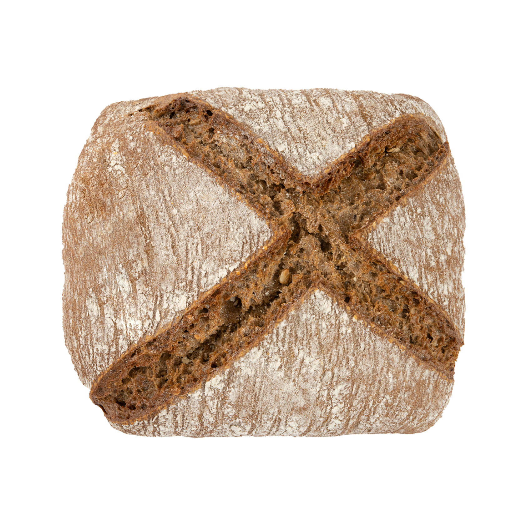 Ekşi Mayalı Kare Rustik Ekmek 385 G - Görsel 1