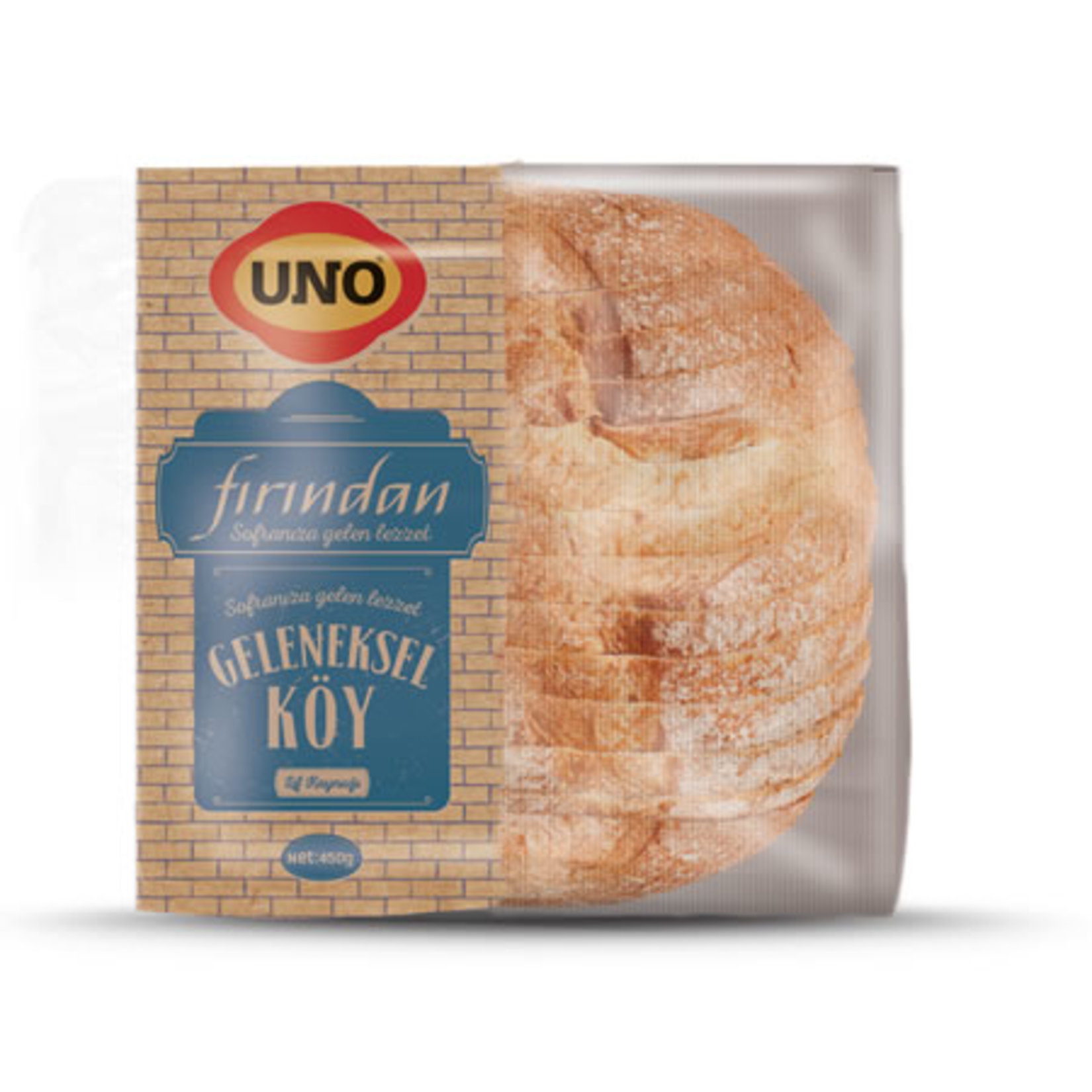 Uno Fırından Geleneksel Köy Ekmeği 450 G