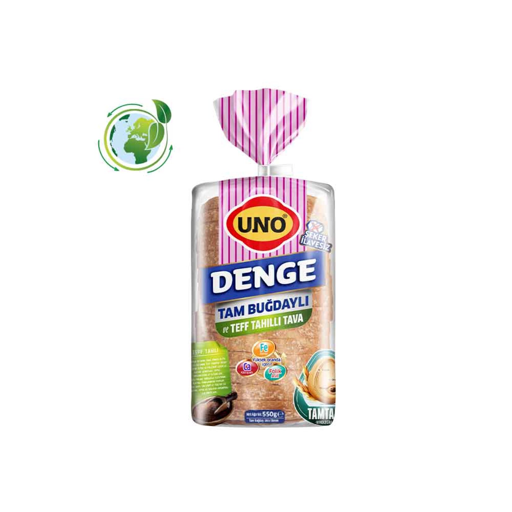 Uno Kepekli Tost Ekmek 350 G - Görsel 1