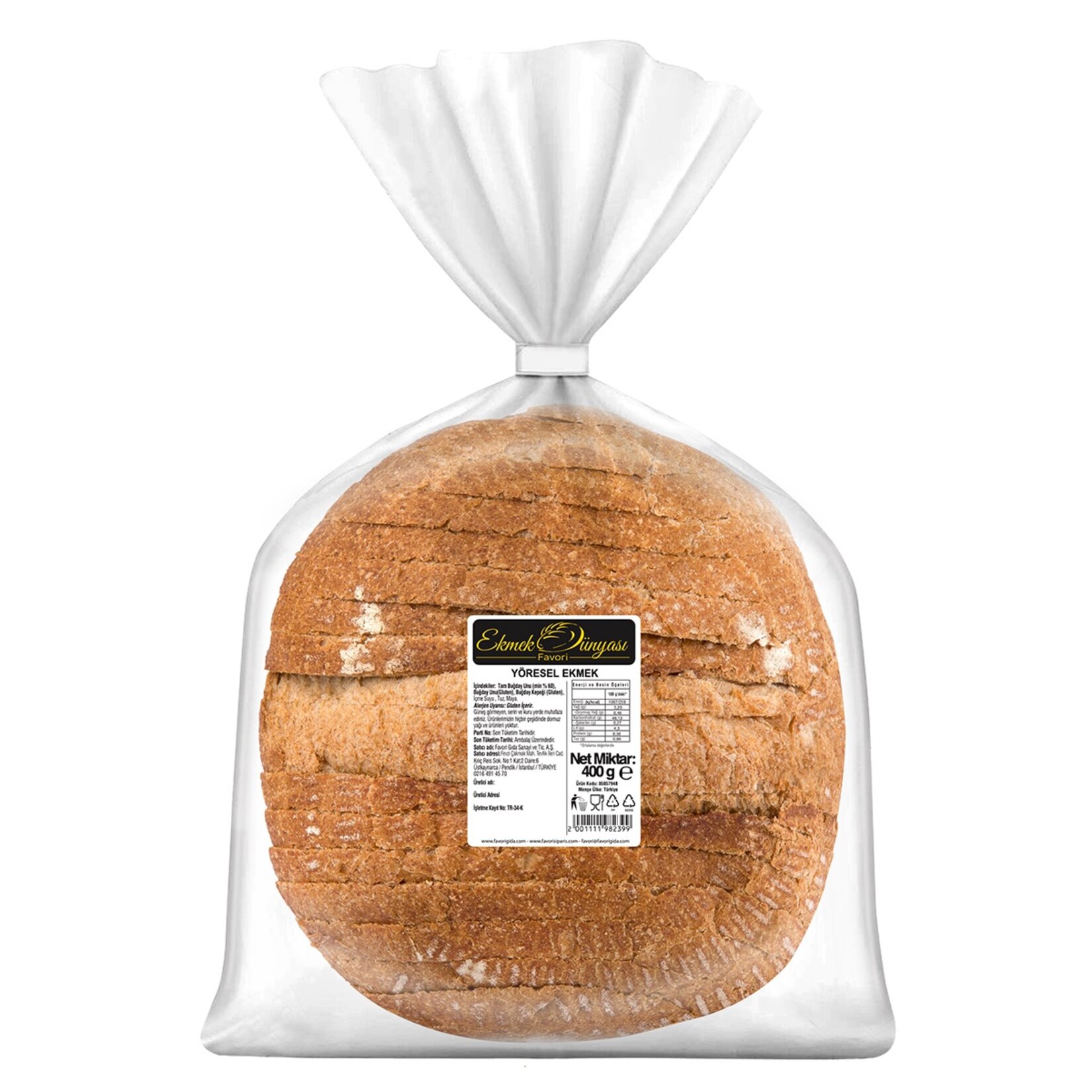 Yöresel Ekmek 400 G