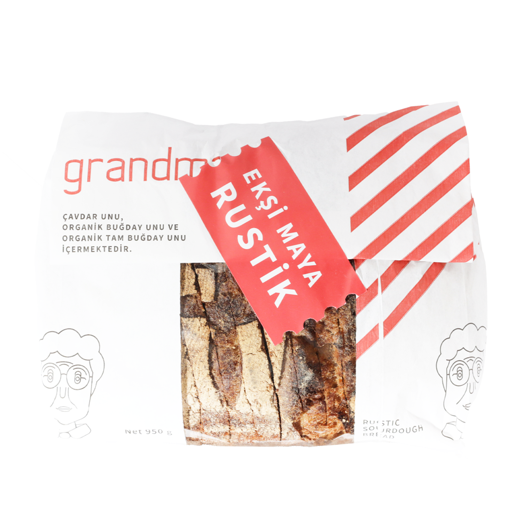Grandma Bakery Ekşi Maya Rustik Ekmek 950 G - Görsel 1