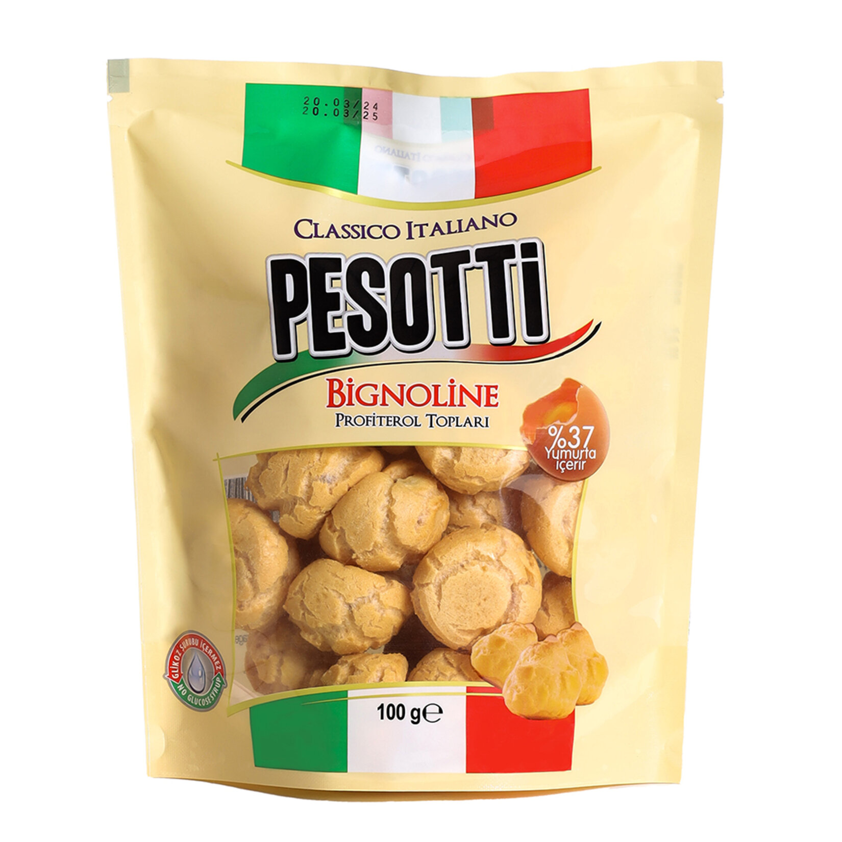 Pesotti Profiterol Topları 100 G