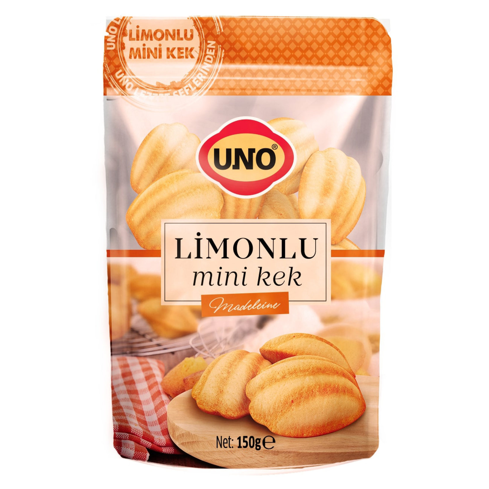 Uno Madeleine Limonlu Mini Kek 150G