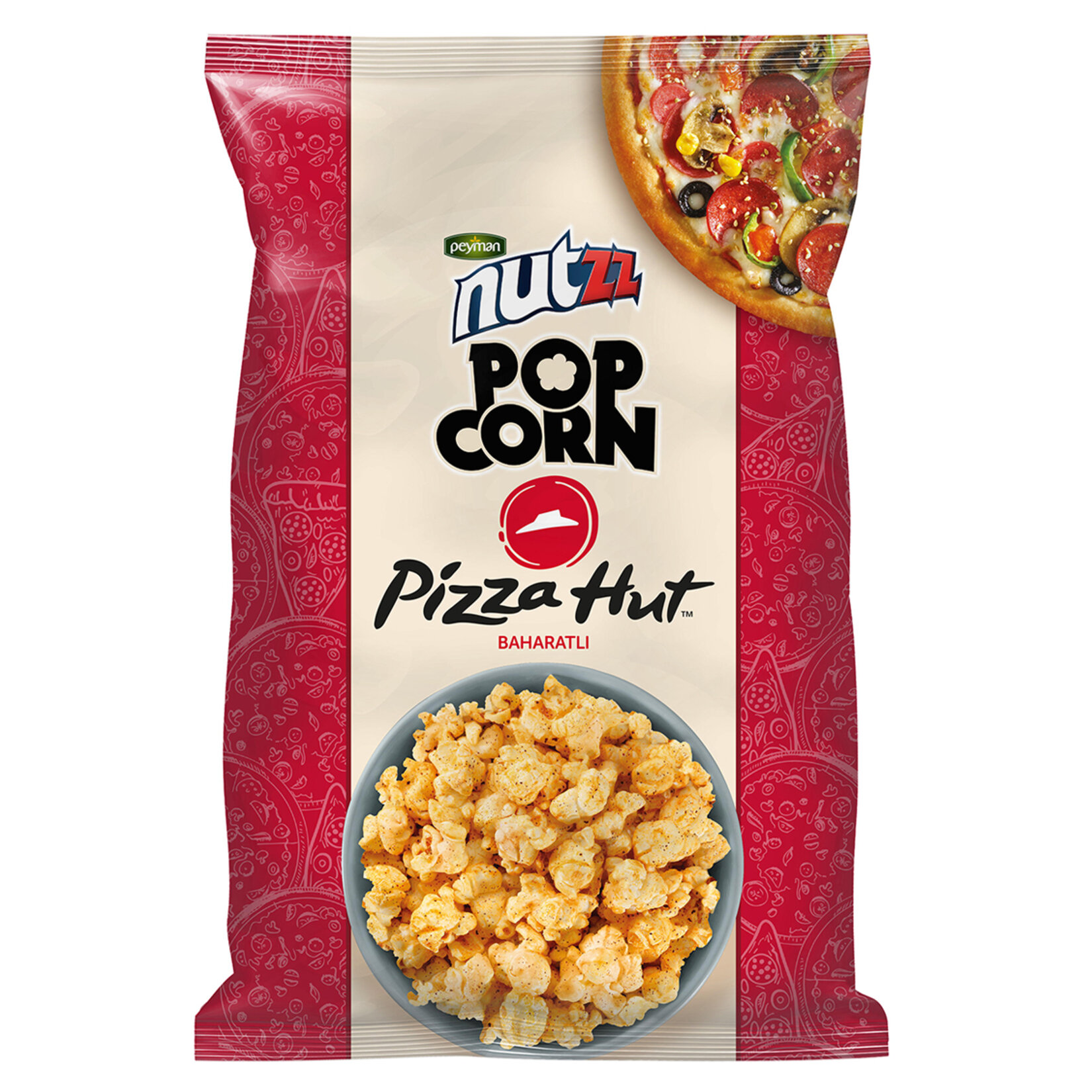 Peyman Nutzz Popcorn Pizza Hut Baharatlı 85 G