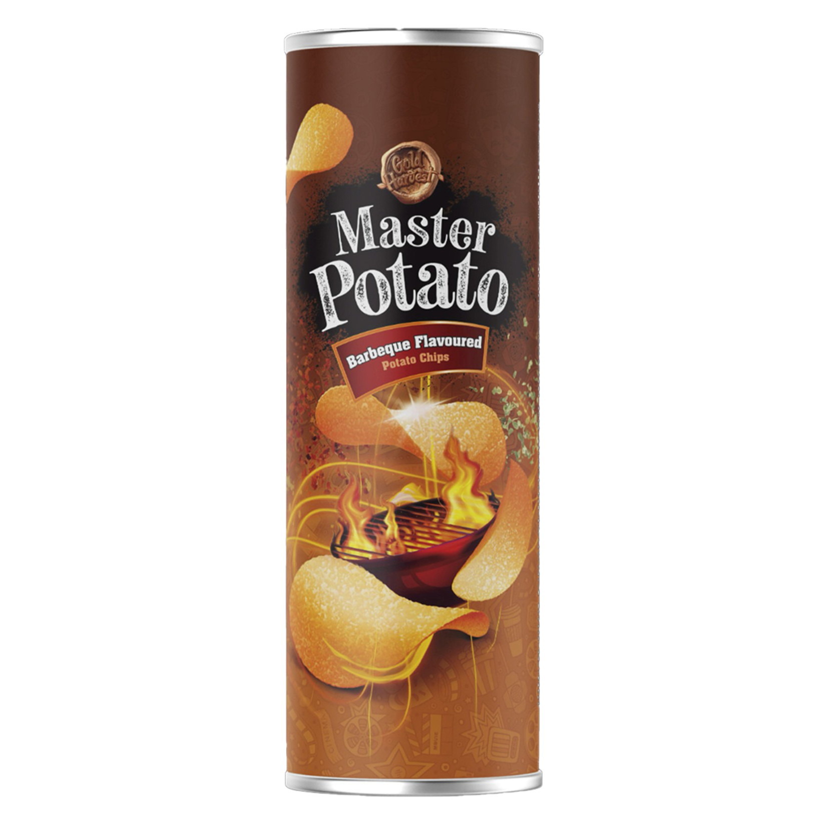 MASTER POTATO BARBEQUE FLAVOURED CHİPS 160G