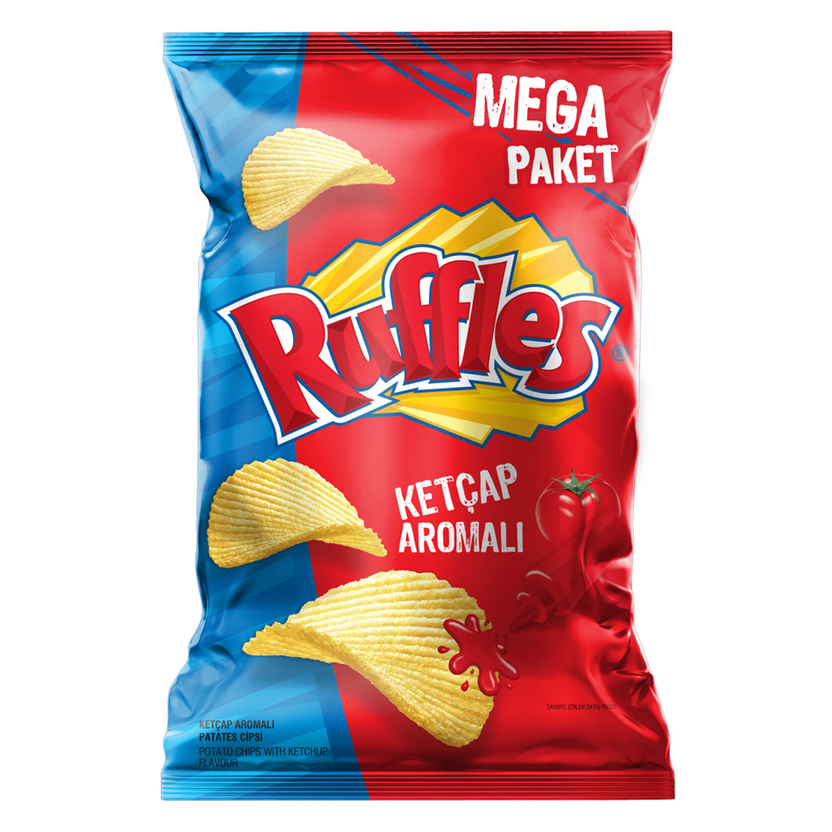 Ruffles Ketçap Mega Boy Patates Cipsi 193 G