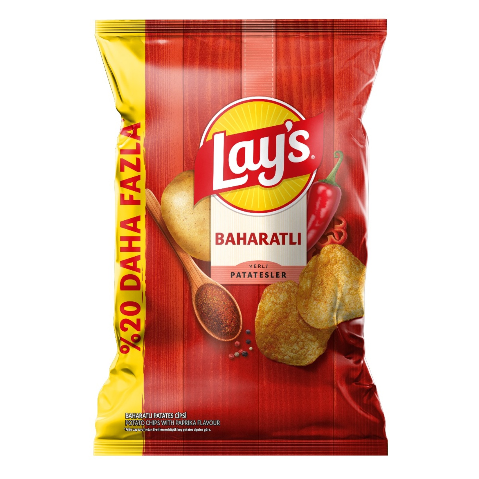 Lay's Baharatlı Parti Boy 160 G - Görsel 1